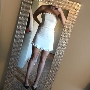 white dress